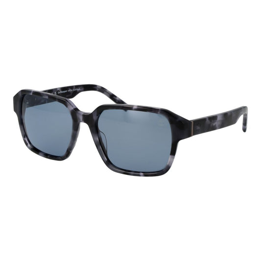 Timberland Gray Acetate Sunglasses for Men