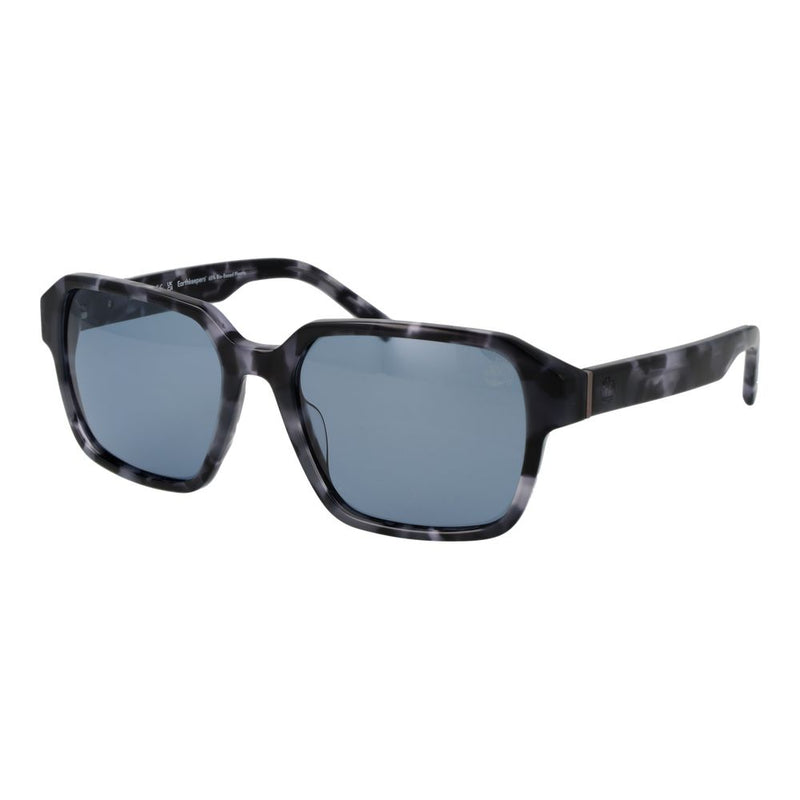 Timberland Gray Acetate Sunglasses for Men