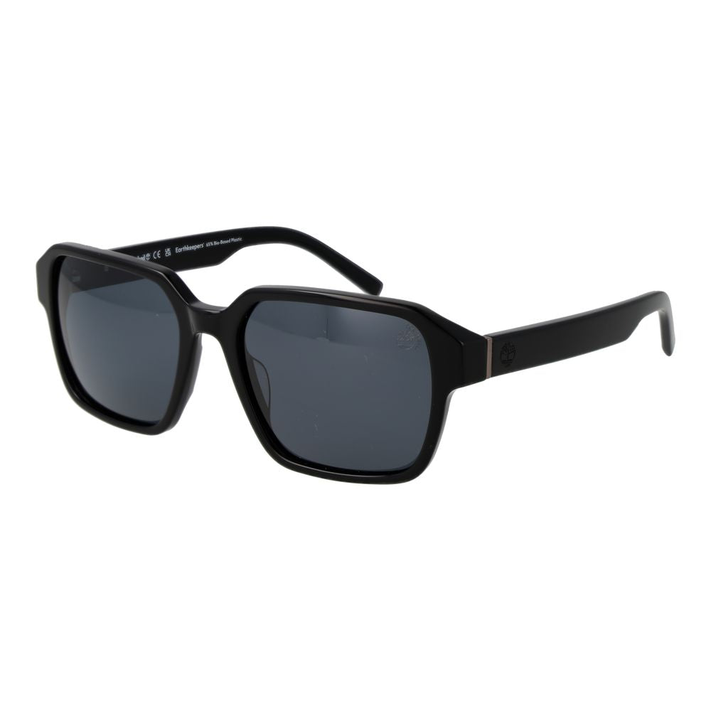 Lunettes de soleil Timberland Black Acetate pour hommes