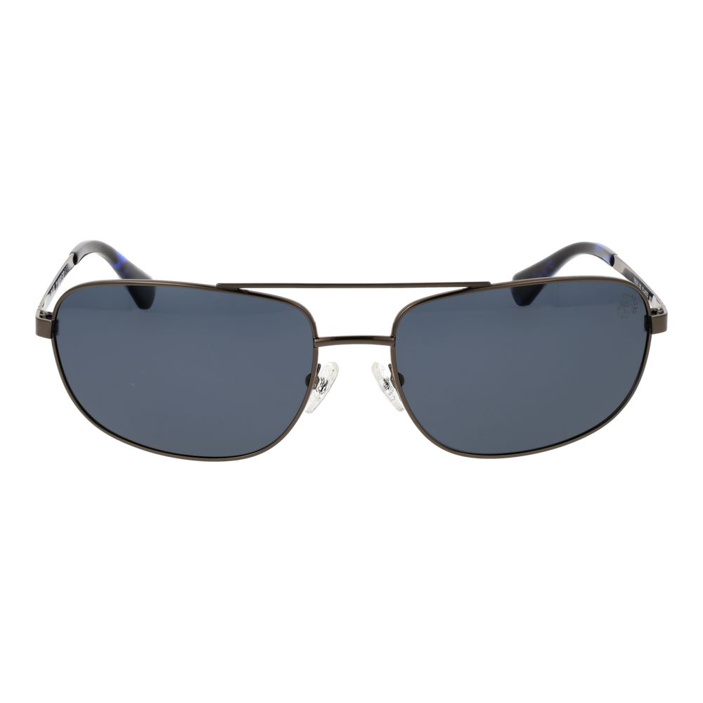 Timberland Gray Metal Sunglasses for Men