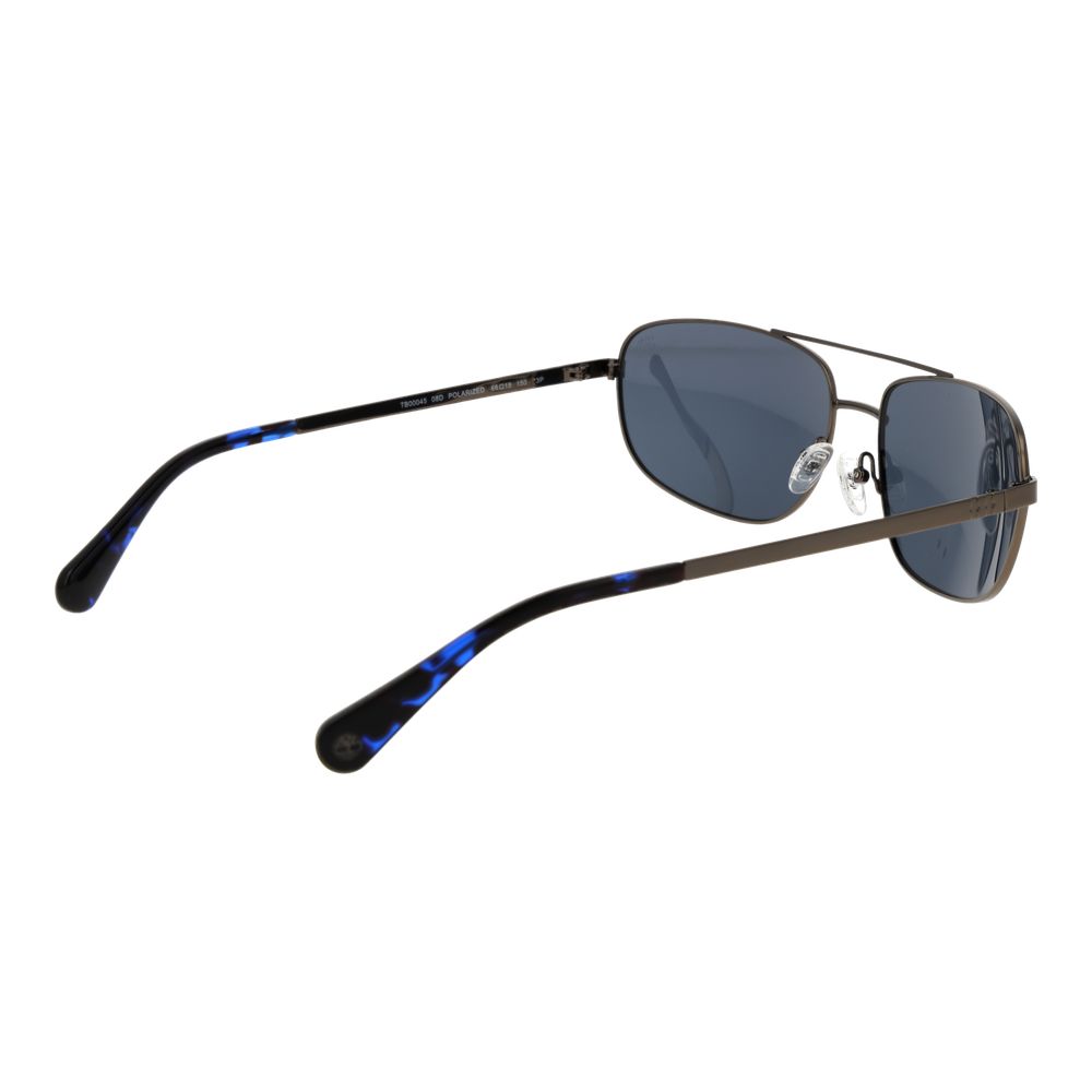 Timberland Gray Metal Sunglasses for Men