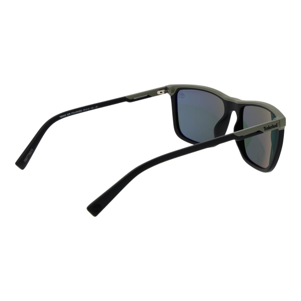 Lunettes de soleil en plastique noires Timberland