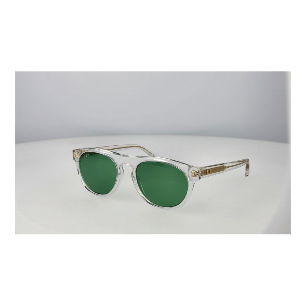 Web Transparent Acetate Sunglasses for Men