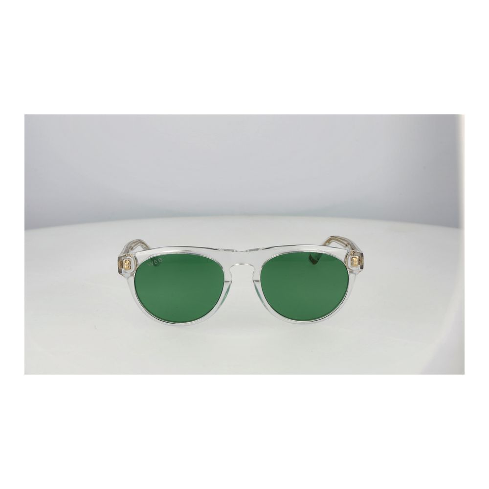 Web Transparent Acetate Sunglasses for Men