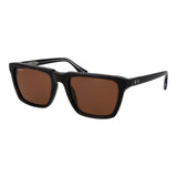 Web Black Acetate Sunglasses for Men