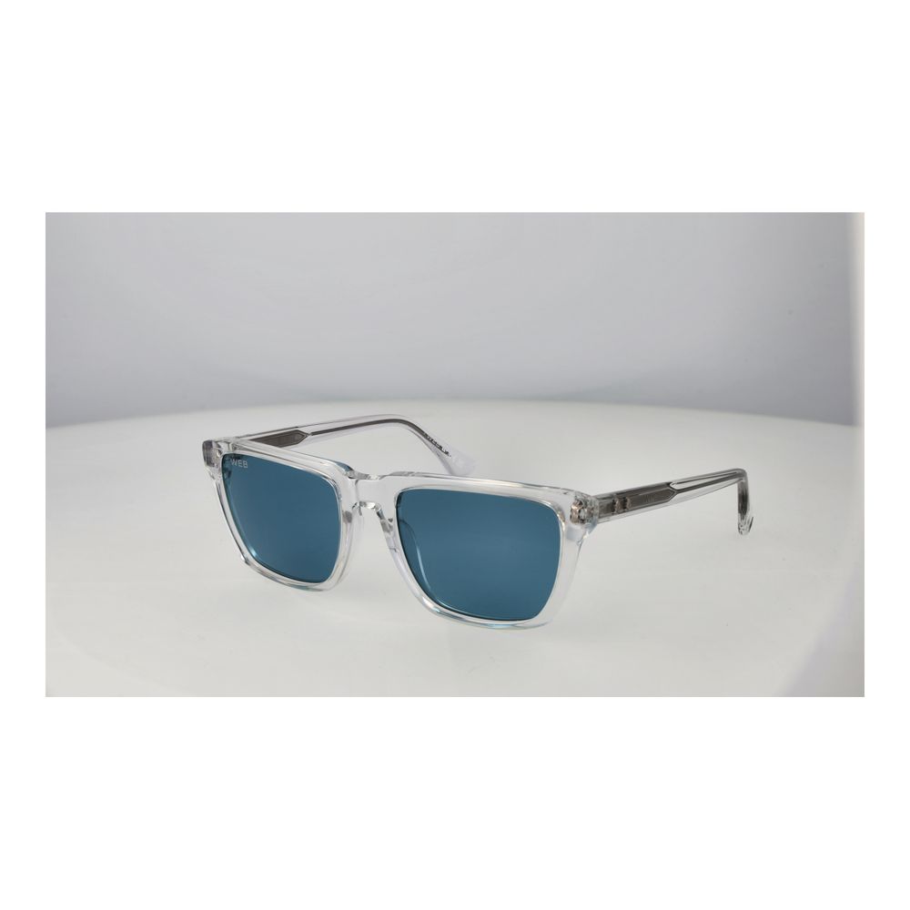 Web Transparent Acetate Sunglasses for Men