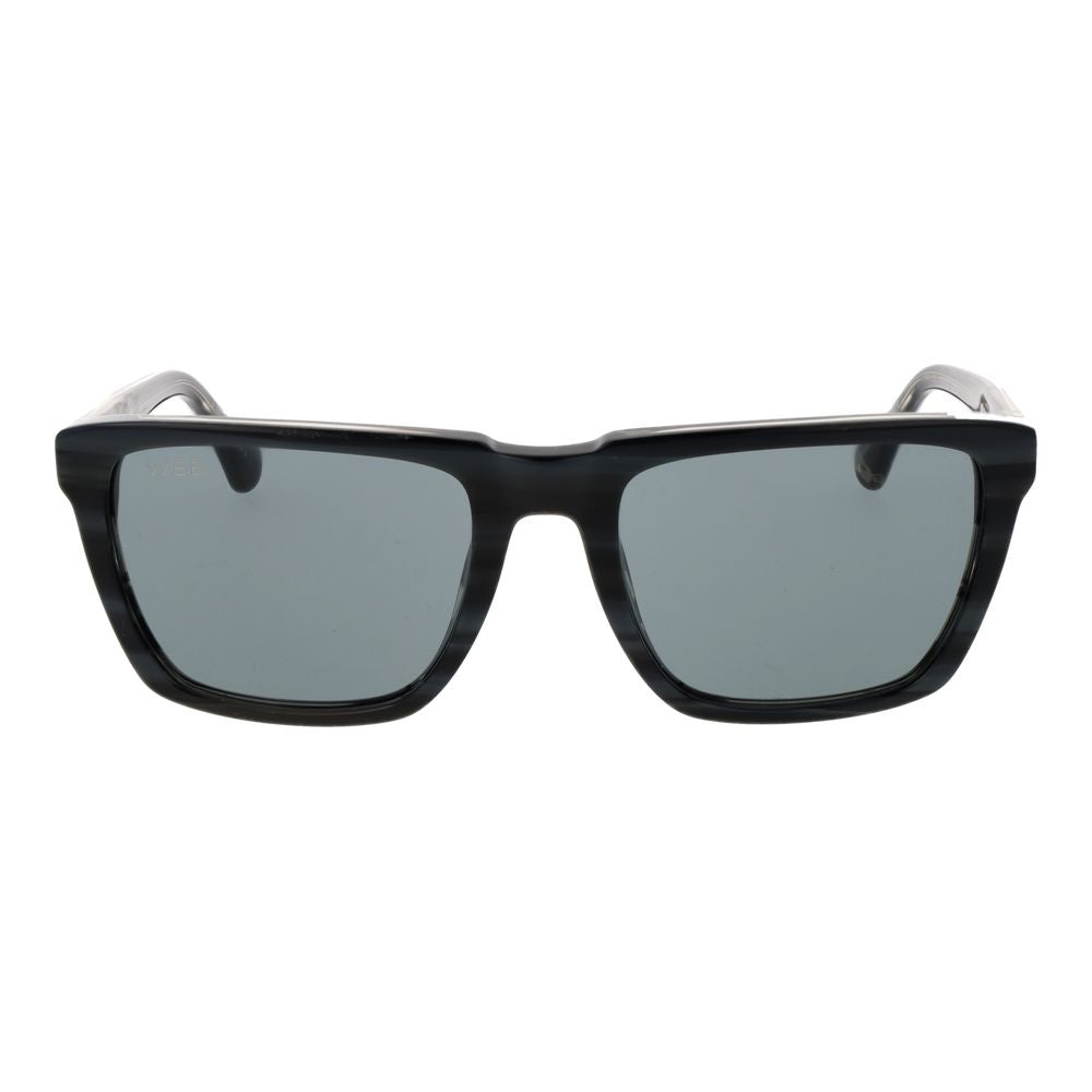 Web Gray Acetate Sunglasses for Men