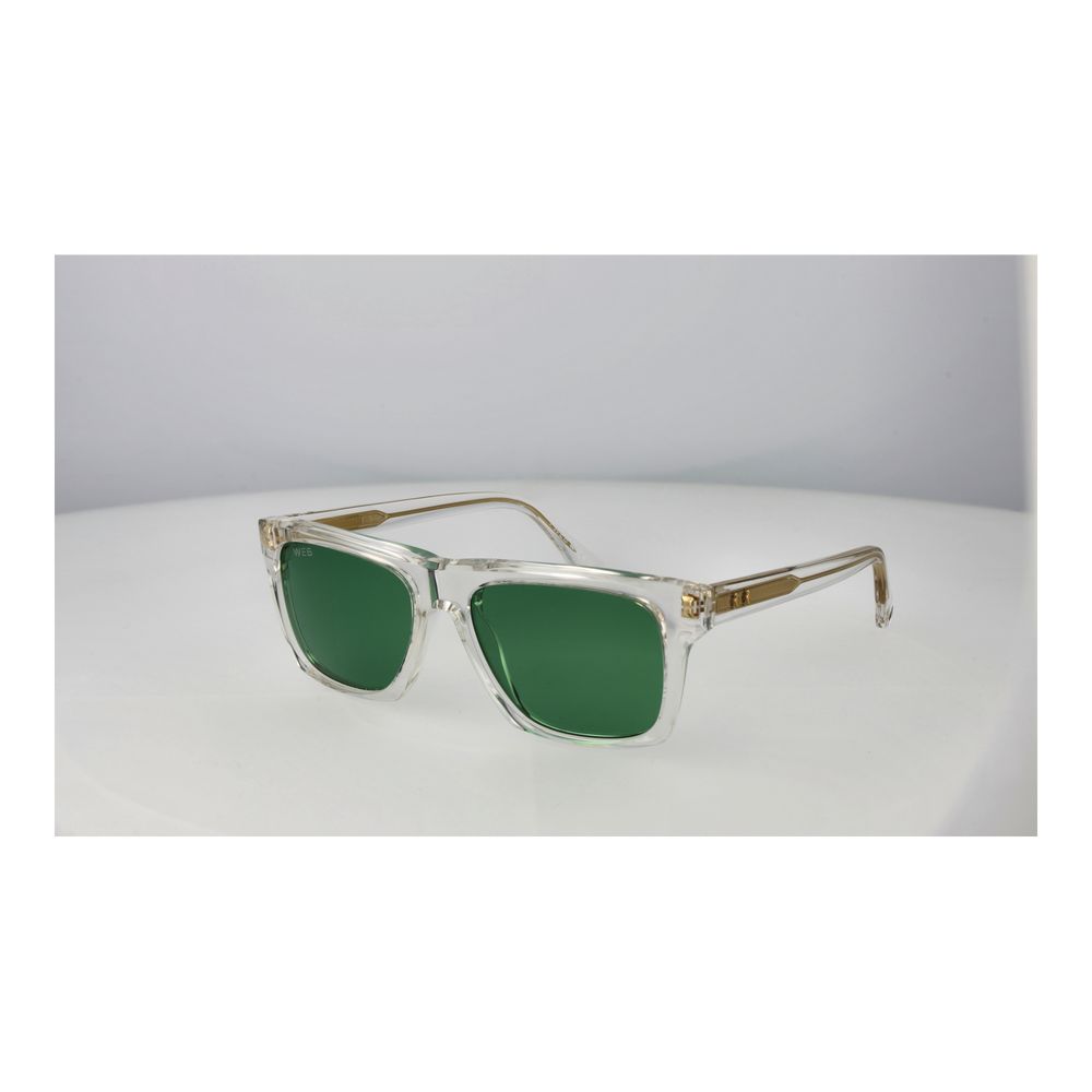 Lunettes de soleil transparentes en acétate Web