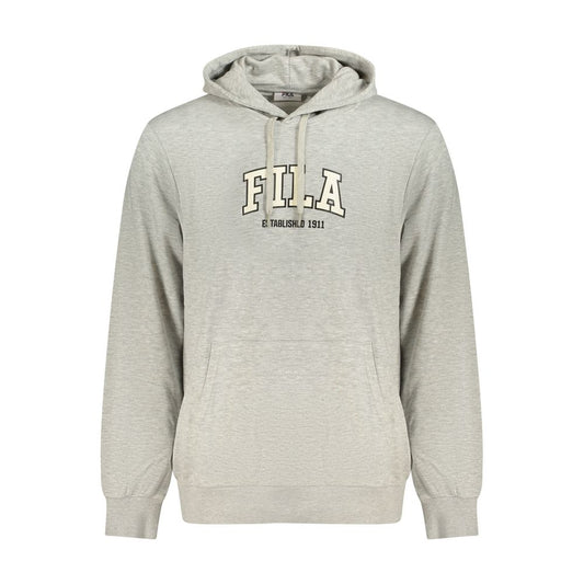 Fila Gray Cotton Sweatshirt - Comfortable and Stylish