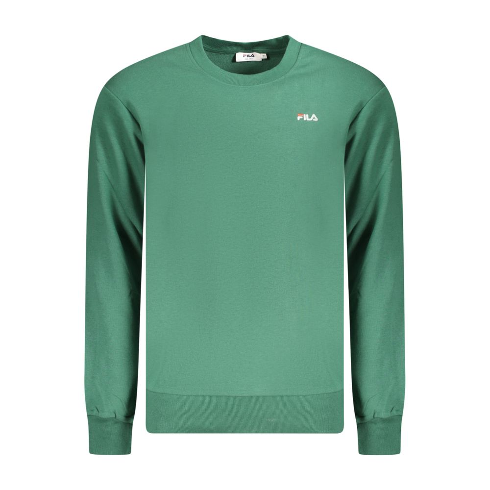 Fila Verde Cotton Men's Sweatshirt - Stylish & Comfortable