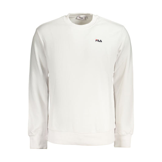 Fila Leverano Sweatshirt - White Cotton for Men