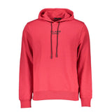 Cavalli Class Rosso Sweatshirt en Coton pour Hommes