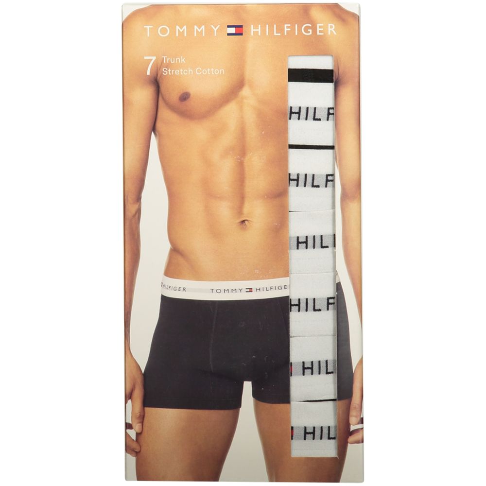 Tommy Hilfiger Black Cotton Men's Underwear 7-Pack