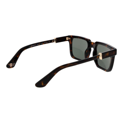 Lunettes de soleil en acétate de cellulose marron Police