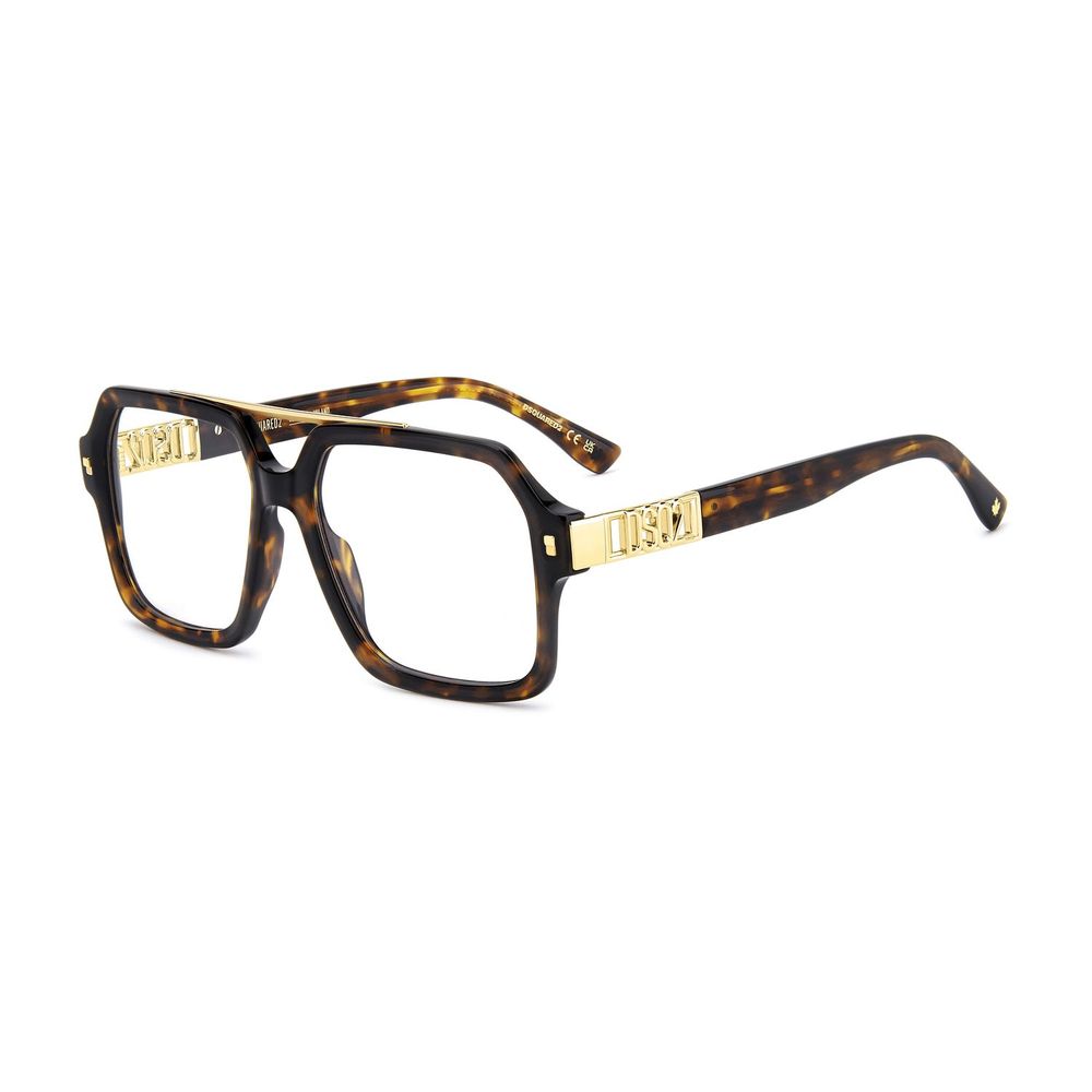 Dsquared² Brown Acetate Glasses (Frames) for Men