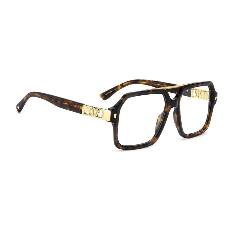 Dsquared² Brown Acetate Glasses (Frames) for Men