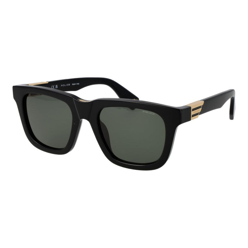 Lunettes de soleil Police en acétate de cellulose noir