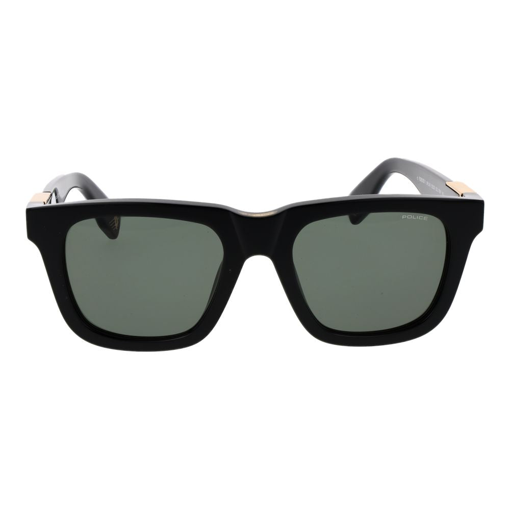 Lunettes de soleil Police en acétate de cellulose noir
