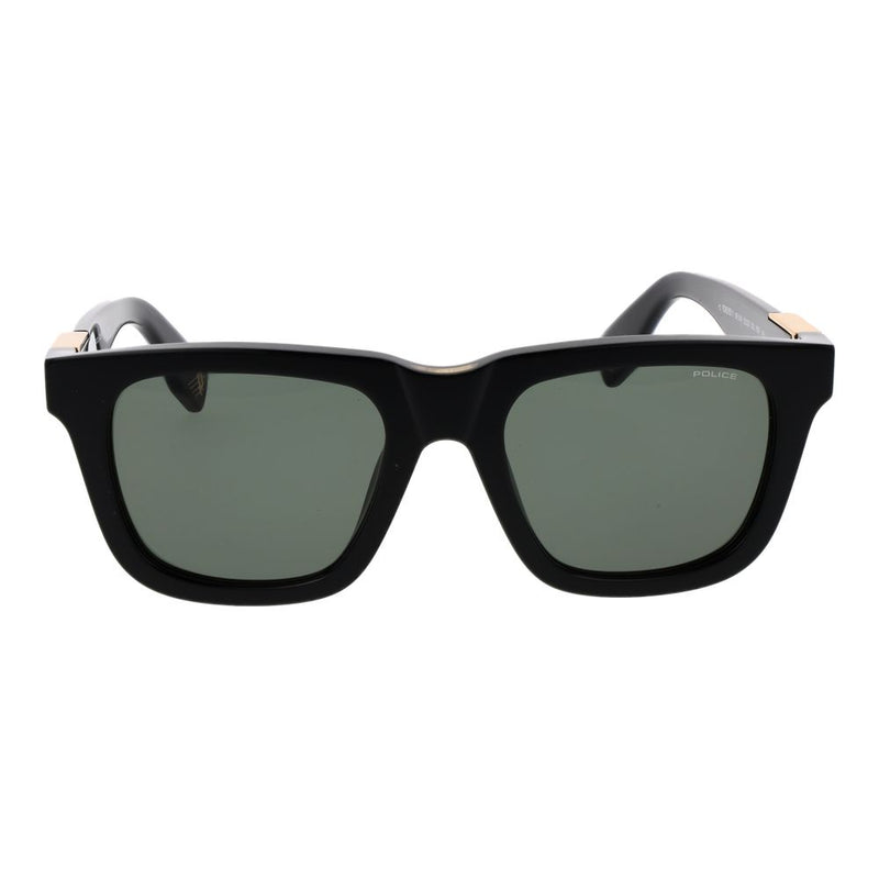 Lunettes de soleil Police en acétate de cellulose noir