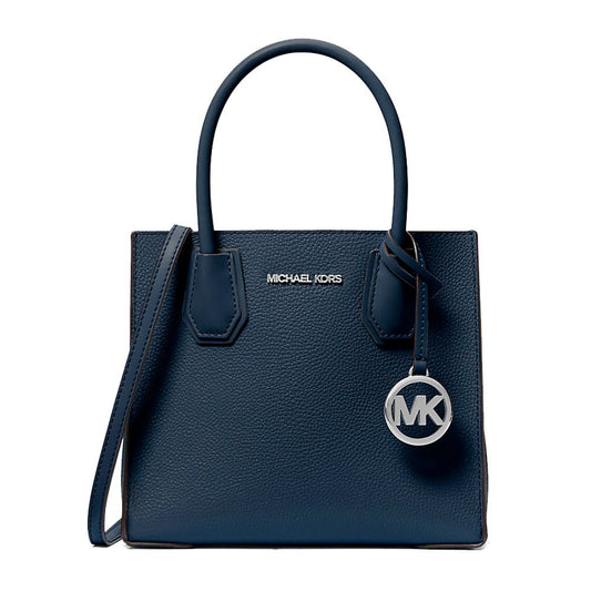 Michael Kors Blue Fur Handbag 35F3SM9M2LNAV