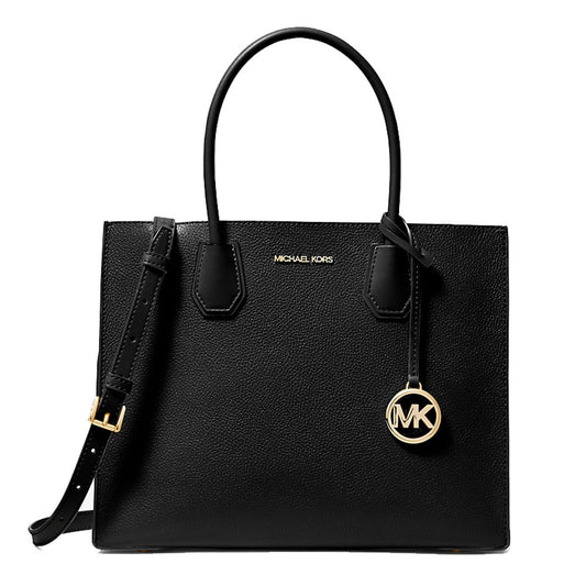 Michael Kors Mercer Black Fur Handbag