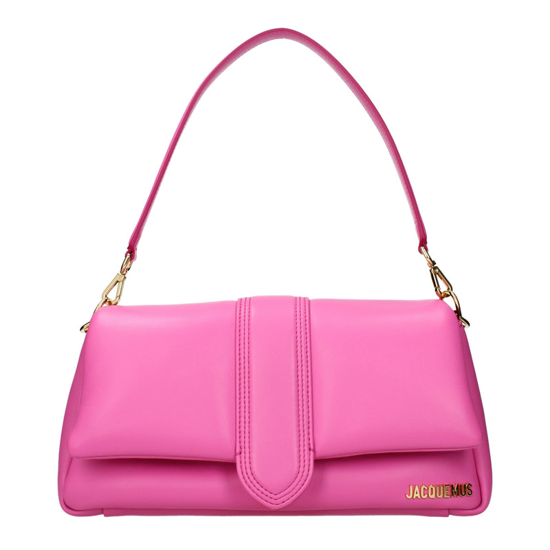 Jacquemus Pink Leather Shoulder Bag - Stylish and Versatile