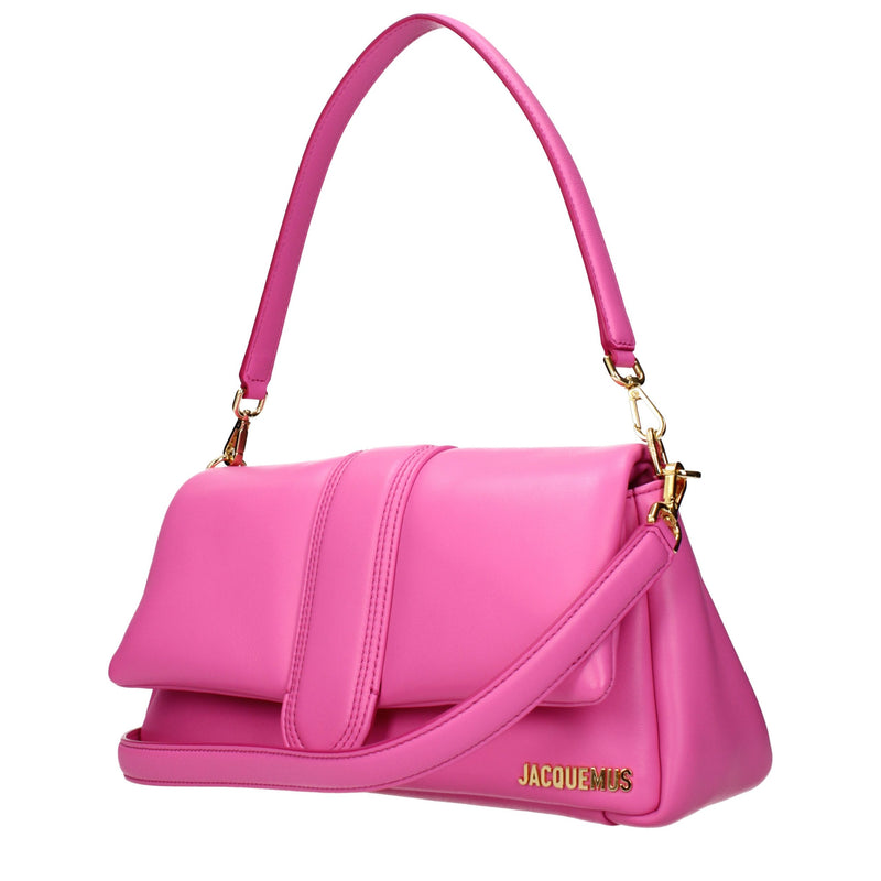 Jacquemus Pink Leather Shoulder Bag - Stylish and Versatile