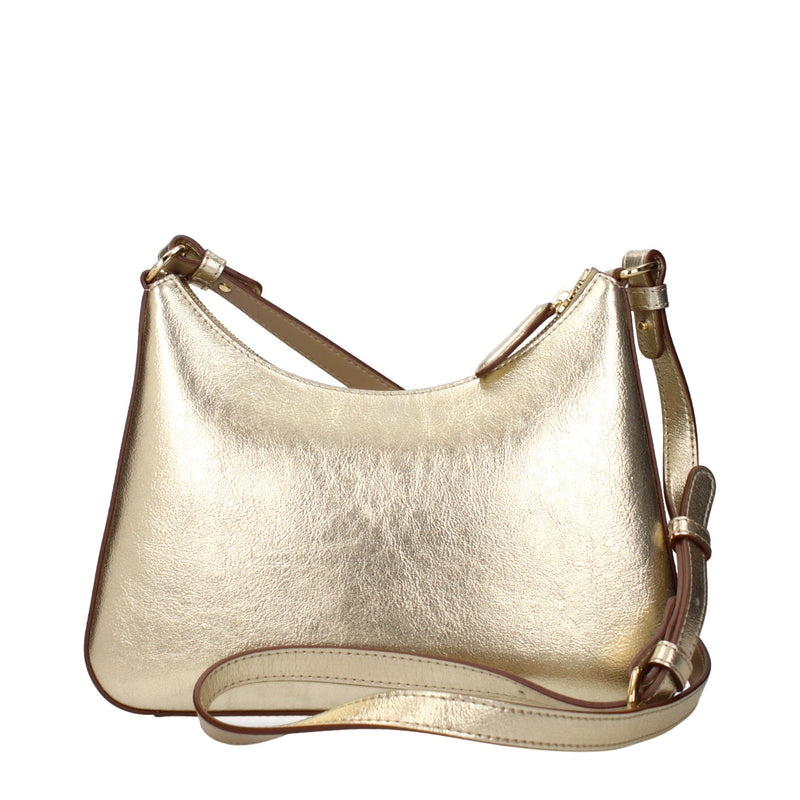 Stella McCartney Gold Leather Shoulder Bag