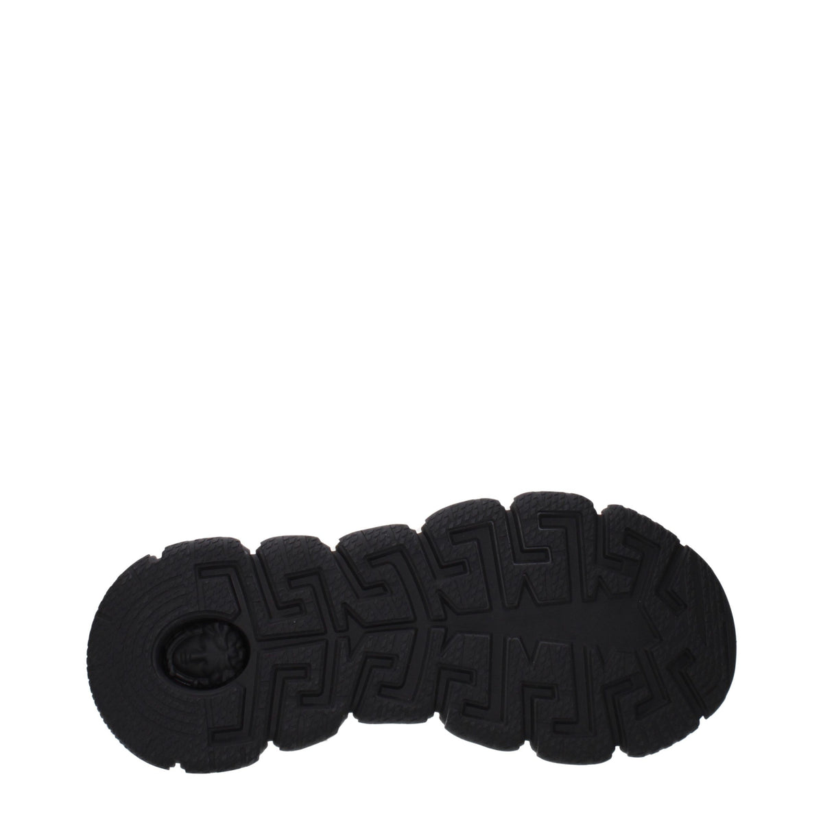 Versace White Fabric Athletic Sneakers for Men