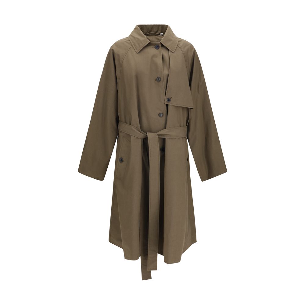Calvin Klein Zeland Bicolor Cotton Trench Coat