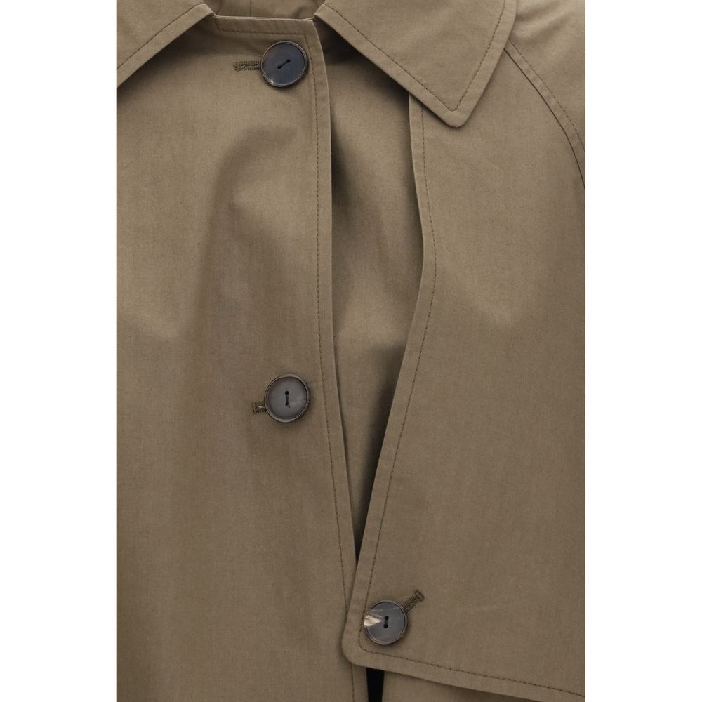 Calvin Klein Zeland Bicolor Cotton Trench Coat