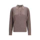 Calvin Klein Brown Silk Sweatshirt