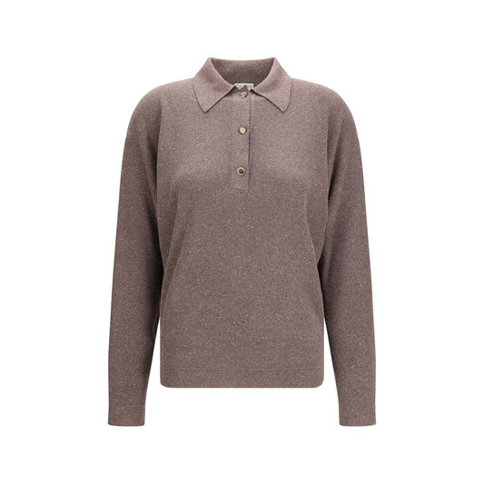 Calvin Klein Brown Silk Sweatshirt for Women