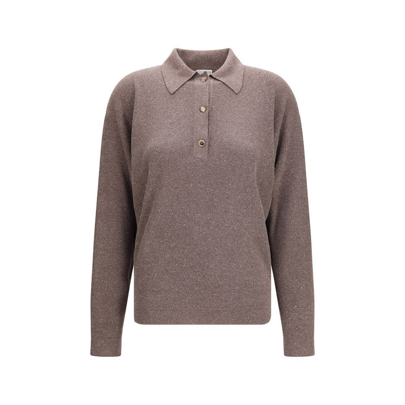 Calvin Klein Brown Silk Sweatshirt