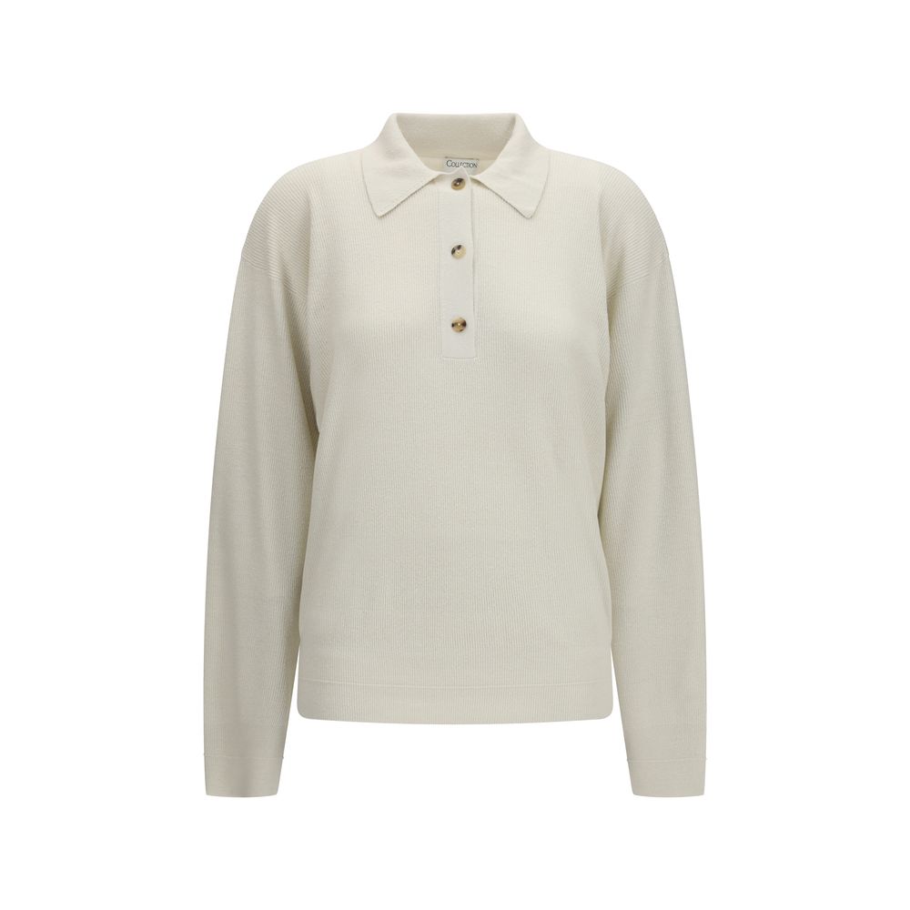 Calvin Klein Beige Silk Sweatshirt - Elegant & Comfortable