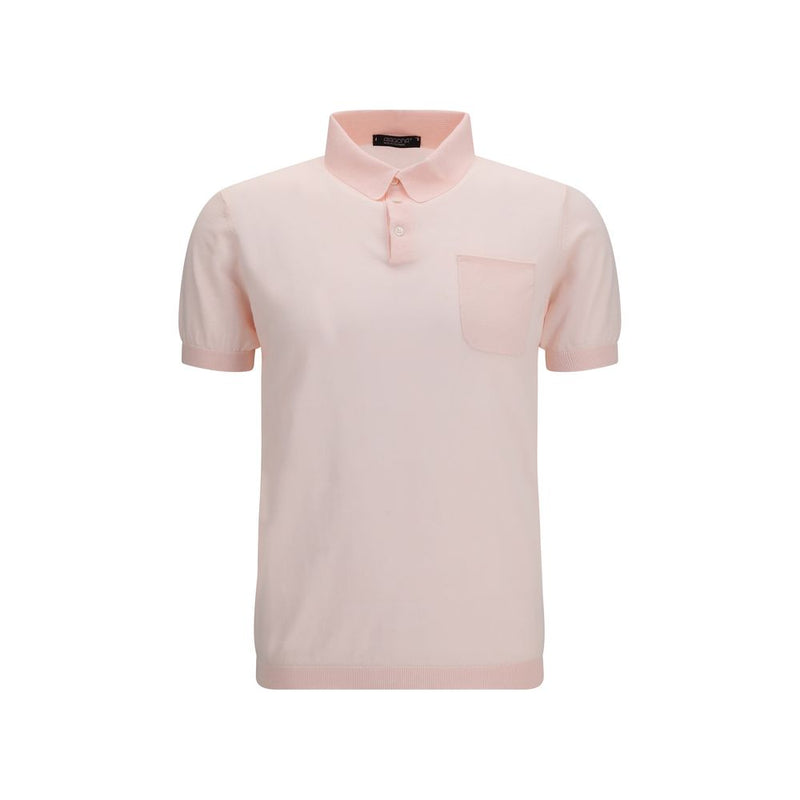 Aragona Cashmere Multicolor Cotton Polo Shirt - Essential Casual Wear