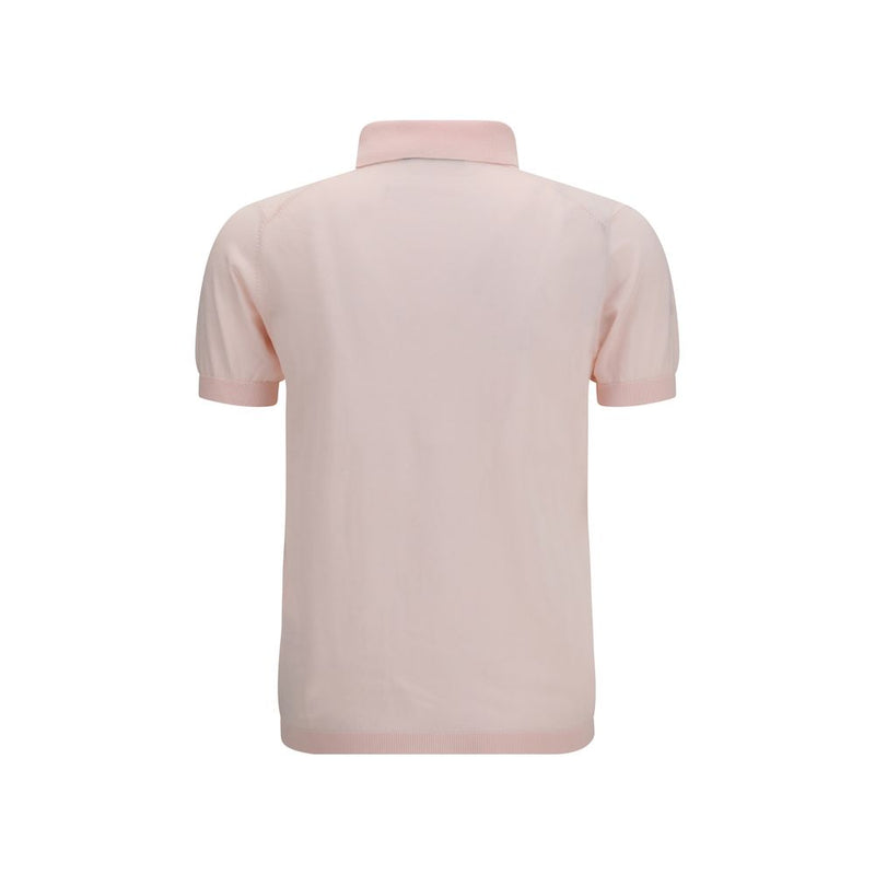 Aragona Cashmere Multicolor Cotton Polo Shirt - Essential Casual Wear