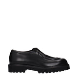 Max Mara Black Leather Oxfords and Derbies for Women