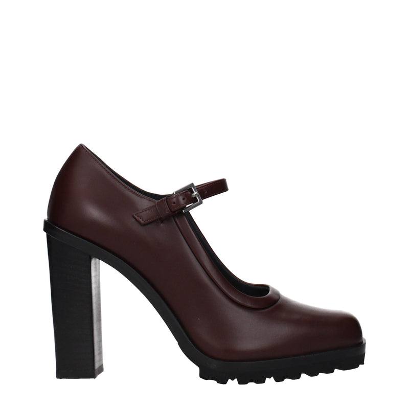 Max Mara Brown Leather High Heel Pumps for Women