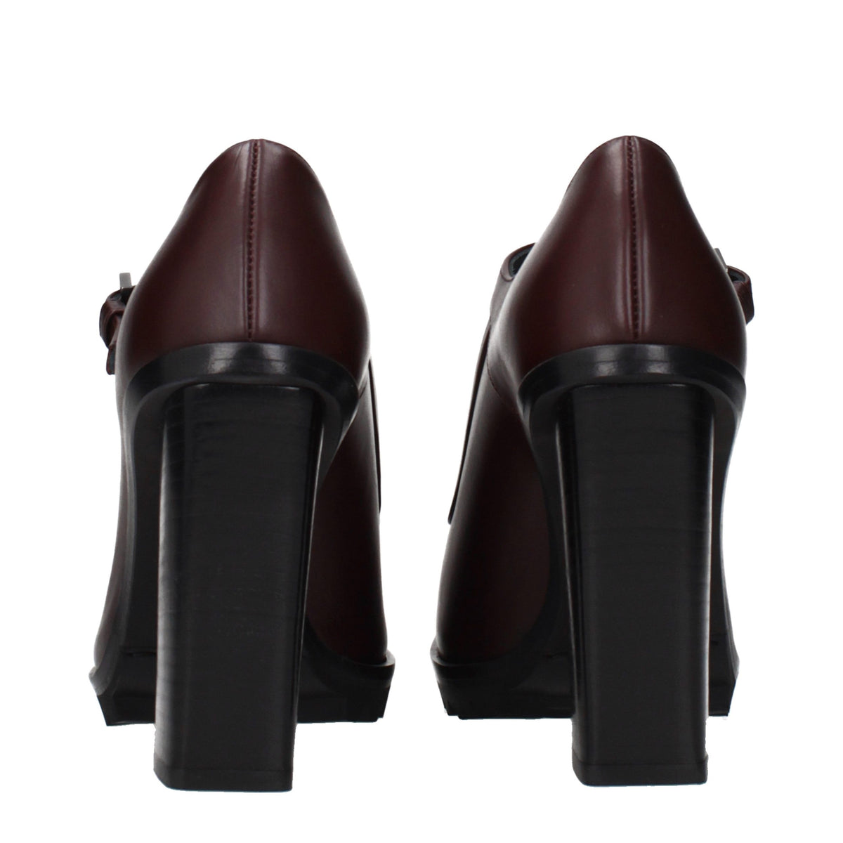Max Mara Brown Leather High Heel Pumps for Women