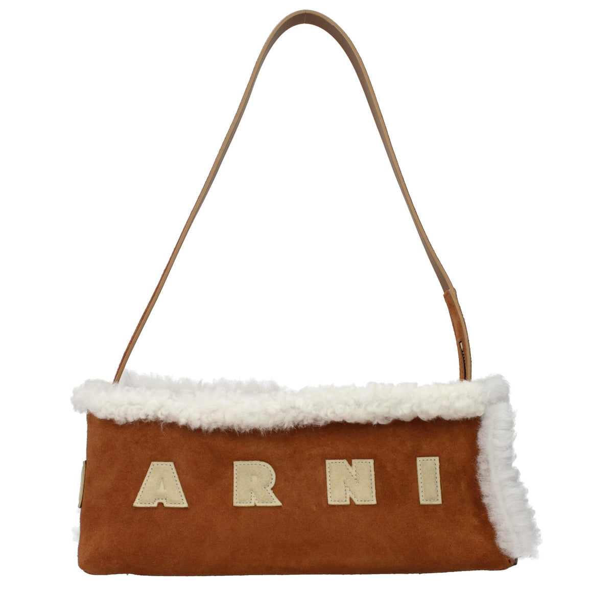 Marni Brown Leather Shoulder Bag - Stylish and Functional