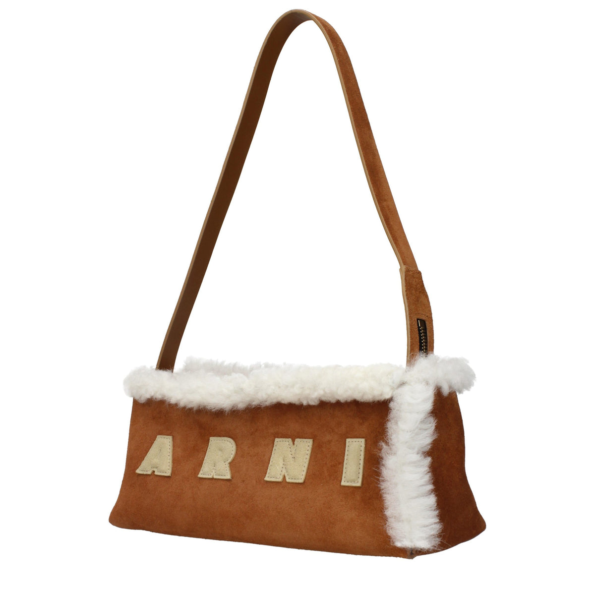 Marni Brown Leather Shoulder Bag - Stylish and Functional