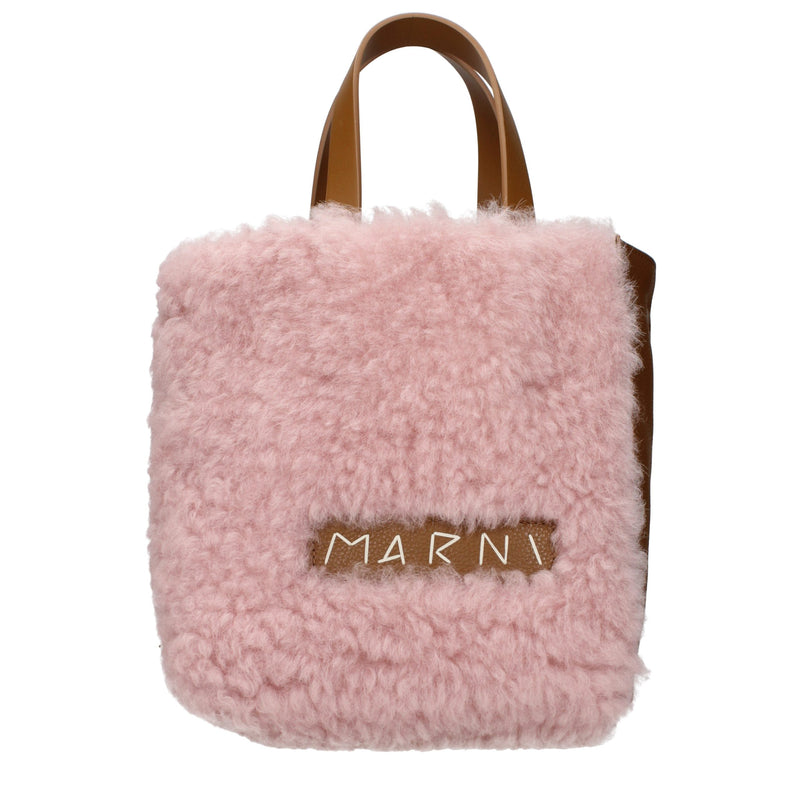 Marni Pink Leather Handbag - Stylish & Versatile