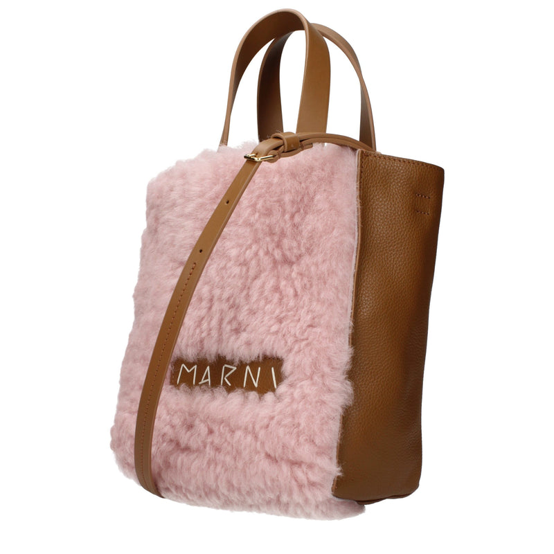 Marni Pink Leather Handbag - Stylish & Versatile