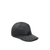 Herno Black Polyamide Cap - Stylish Baseball Hat for Women