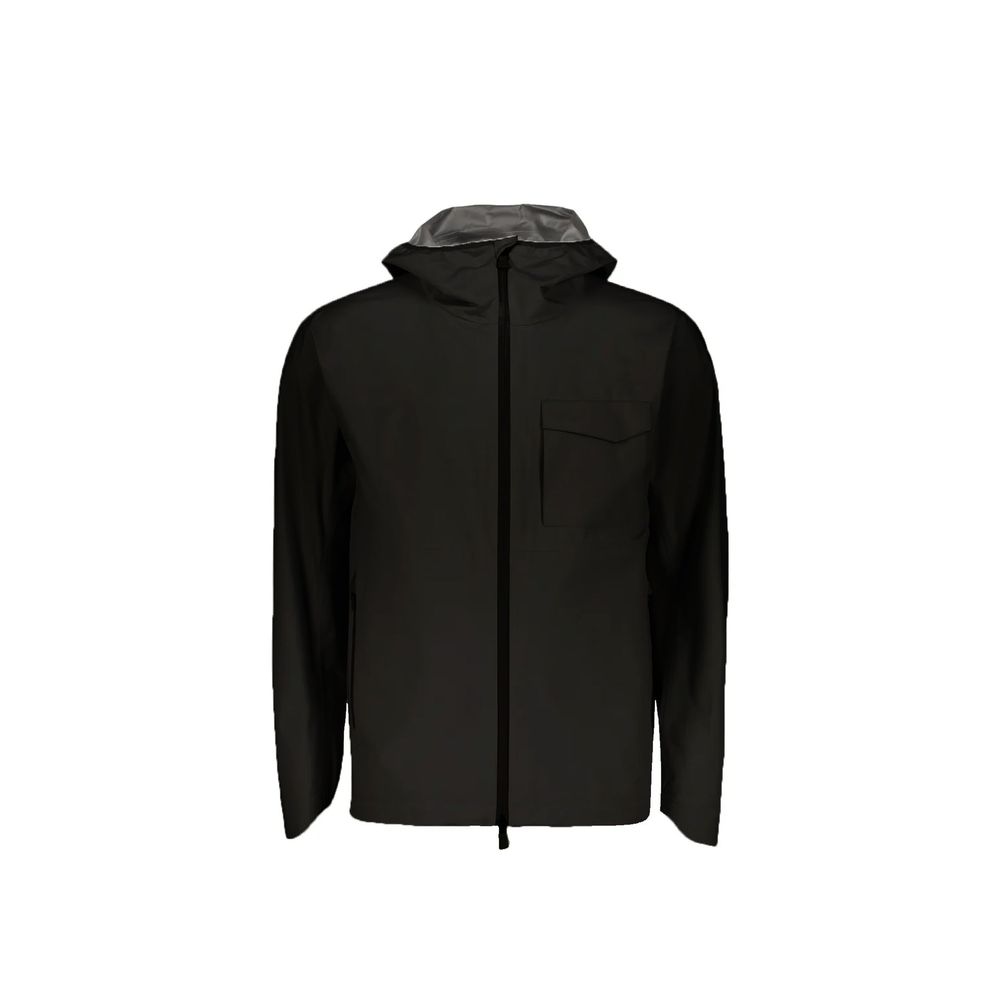 Herno Black Polyester Shell Jacket for Men