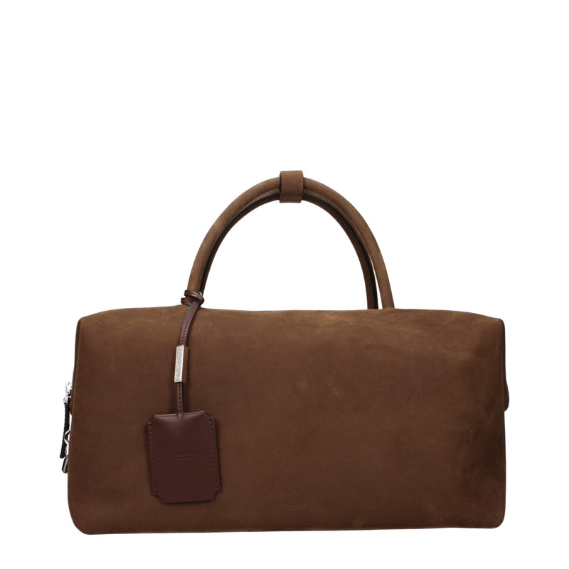 Max Mara Brown Leather Handbag - Elegant and Versatile