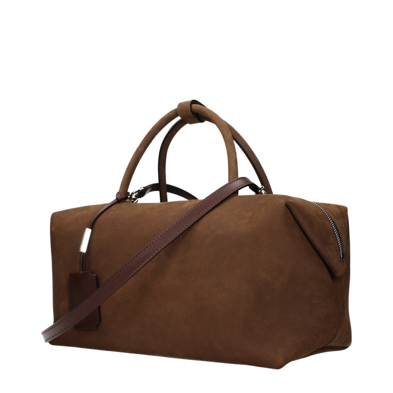 Max Mara Brown Leather Handbag - Elegant and Versatile