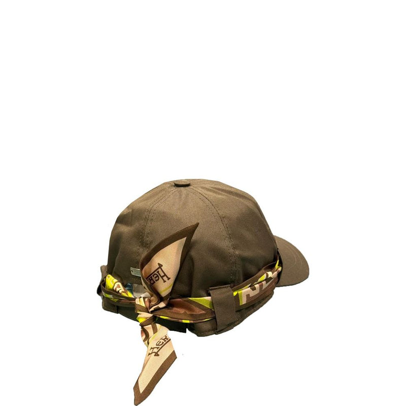 Herno Bicolor Cotton Cap - Stylish Baseball Hat for Women
