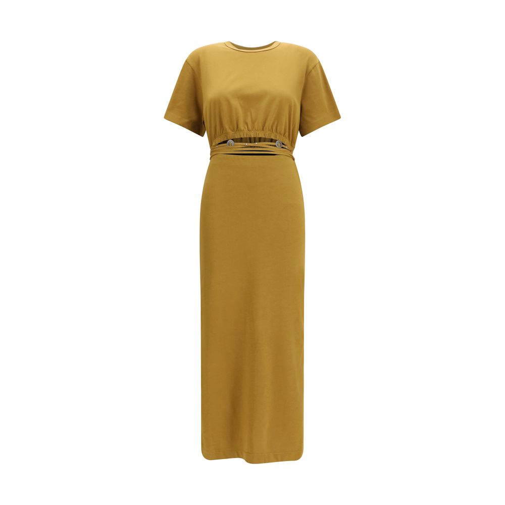 PINKO Robe décontractée en coton marron